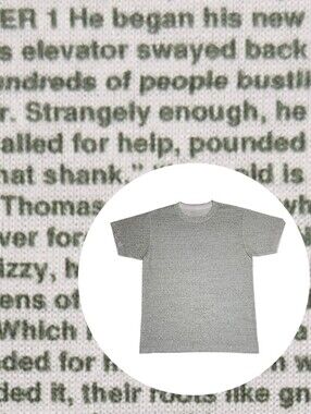 Litographs T-Shirt "The Maze Runner" by James Dashner (L)